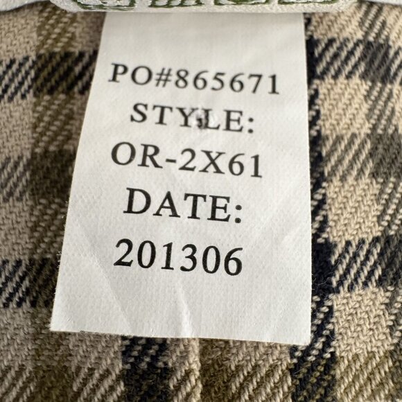 Orvis Quilted Deep Ruby Red Tan Corduroy Pocket Piping Zip Front Vest Size Large - Picture 11 of 11